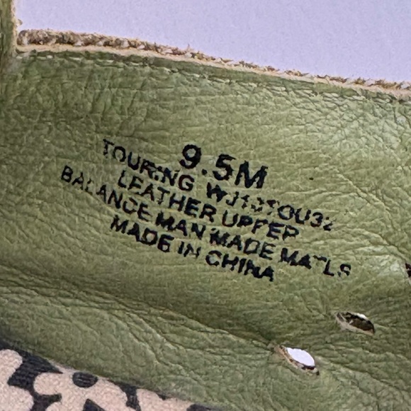 Jambu Touring Too Mary Jane Slide Mule Women’s 9.5 M Green Leather 3" Heel - Picture 12 of 16